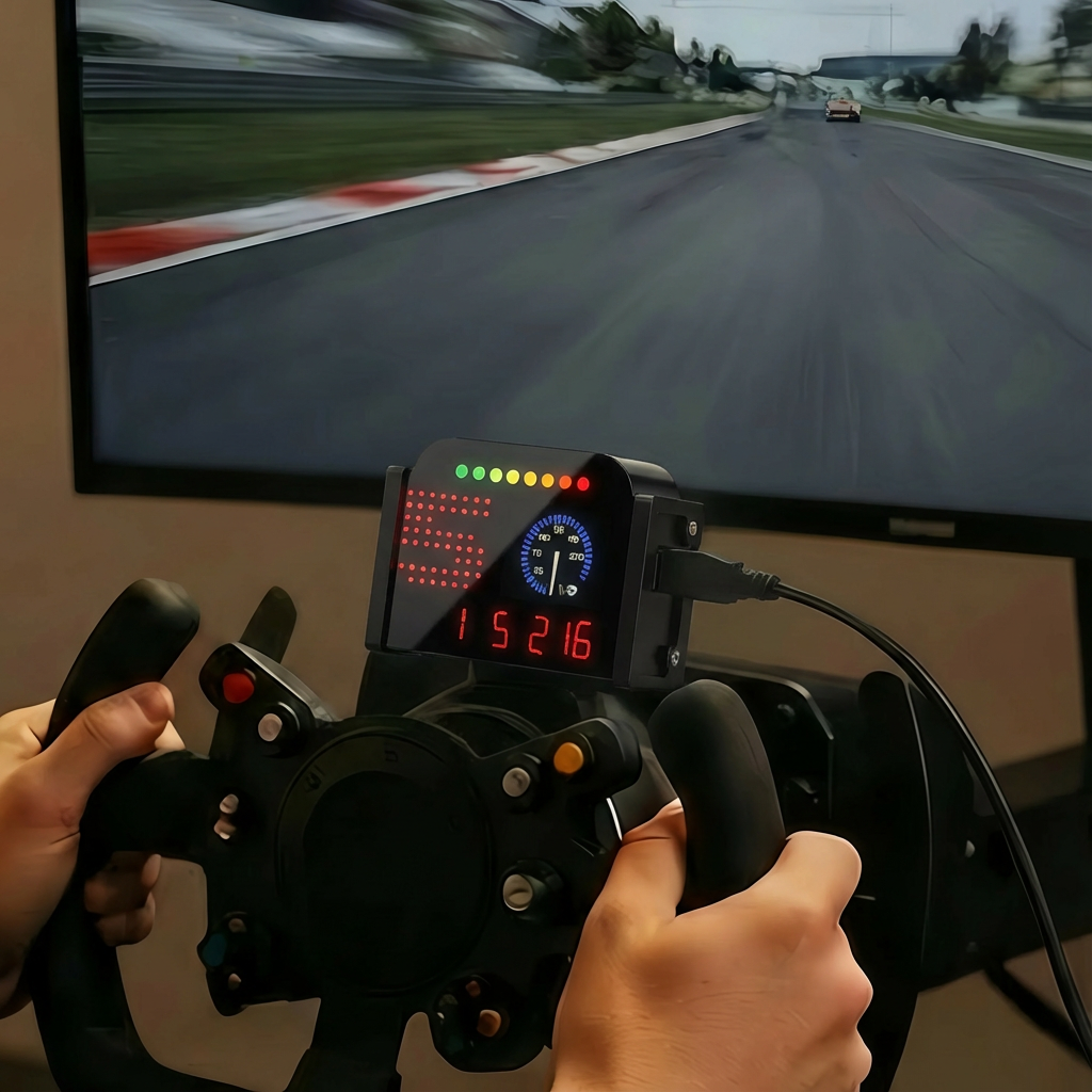 RX-02 GT4.0 pro Illuminati dashboard -Round Top Racing Dashboard Speed Display