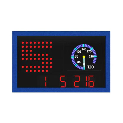 RX-03 Steering Wheel Simracing Car Game PC USB Meter Light Digital LED Display Mod