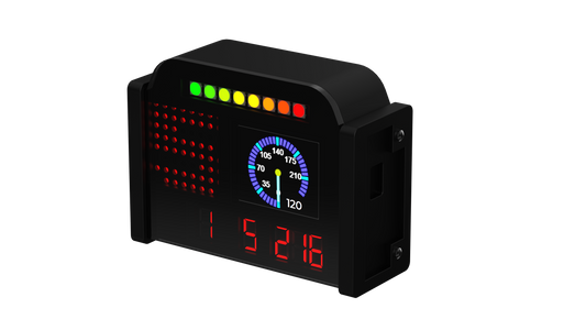 Sim Racing Dashboard Speed Display Car Steering Wheel Display Dashboard For Thrustmaster For Logitech / SIMAGIC MOZA PC